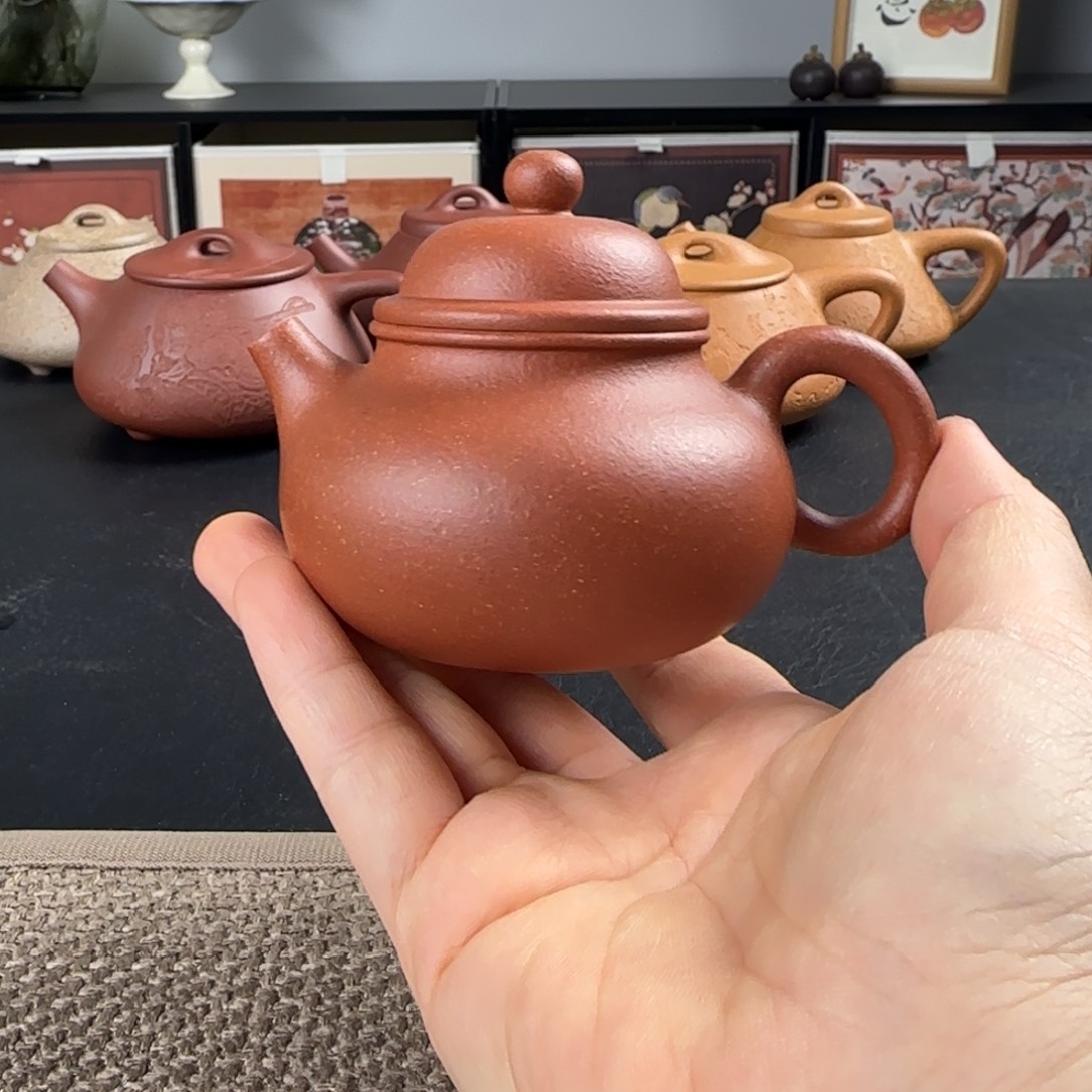 紫砂茶壶微瑕容天