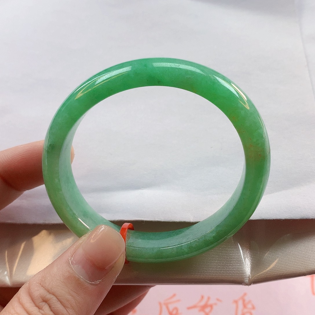 翡翠手镯未镶嵌52圈贵妃1816