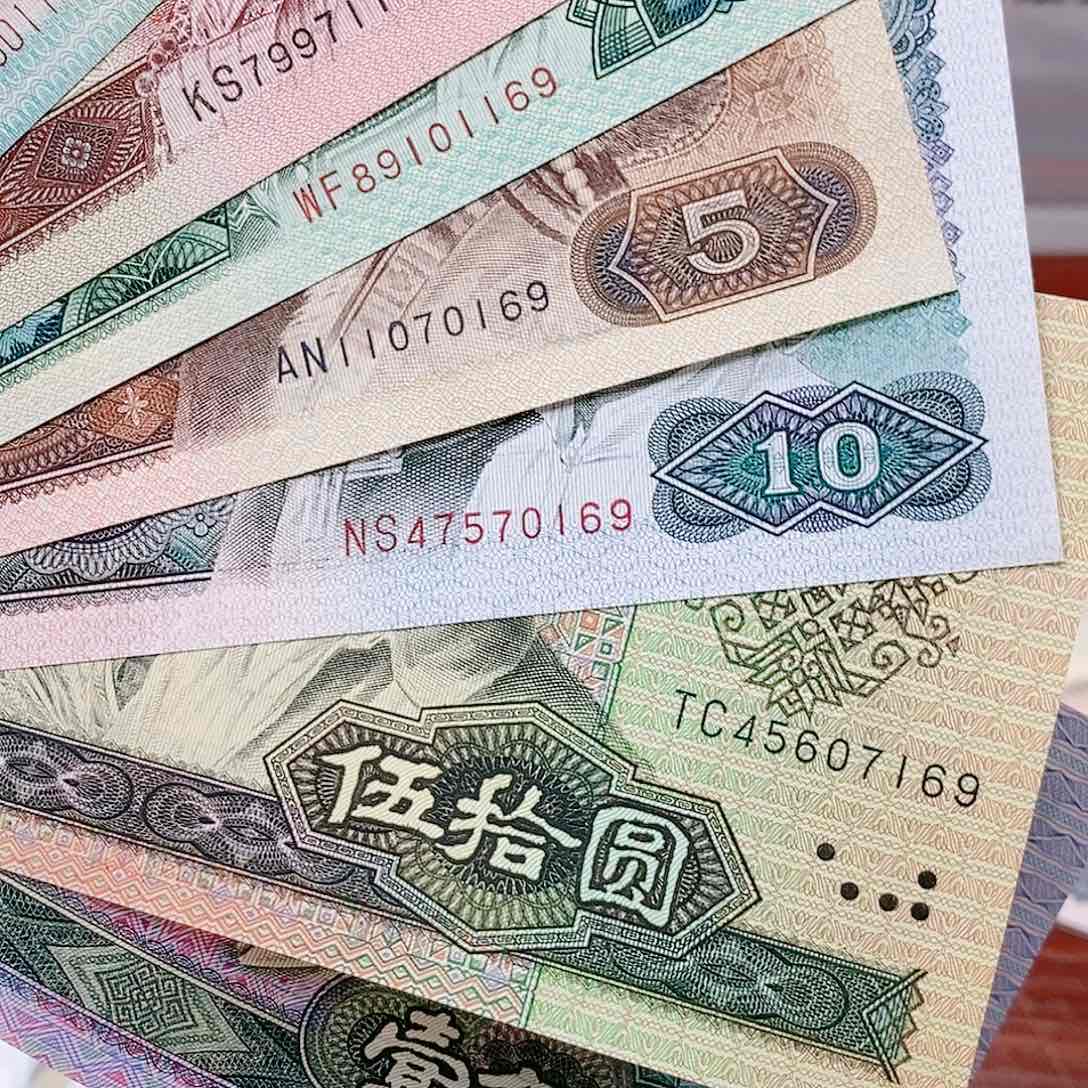 【闪购商品】退市第四套人民10枚