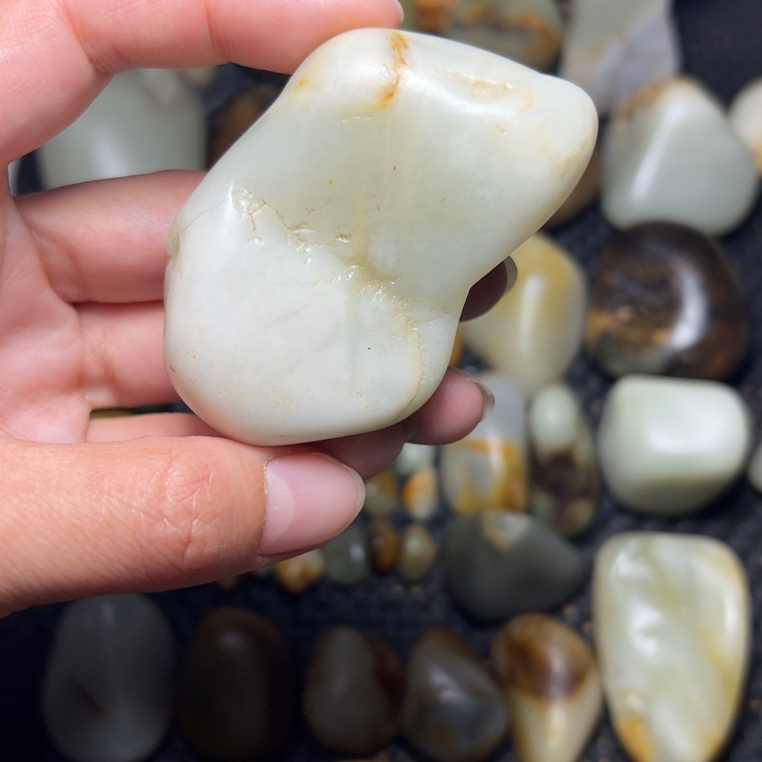 和田玉未镶嵌挂件18