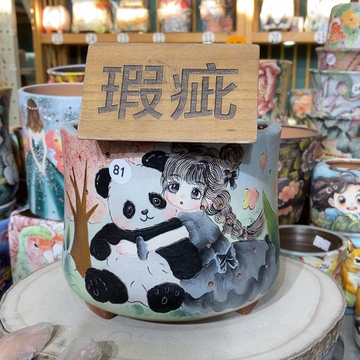 红陶景德镇艺术手绘作品