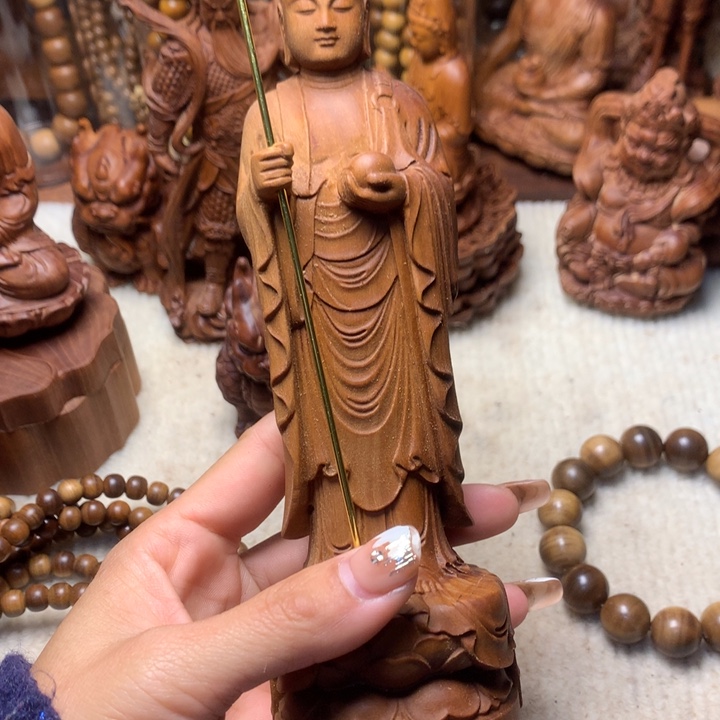 檀香木其他老山檀香手把件