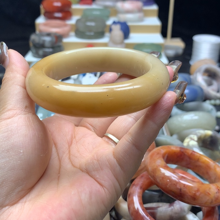 未镶嵌手镯石英质玉用****8