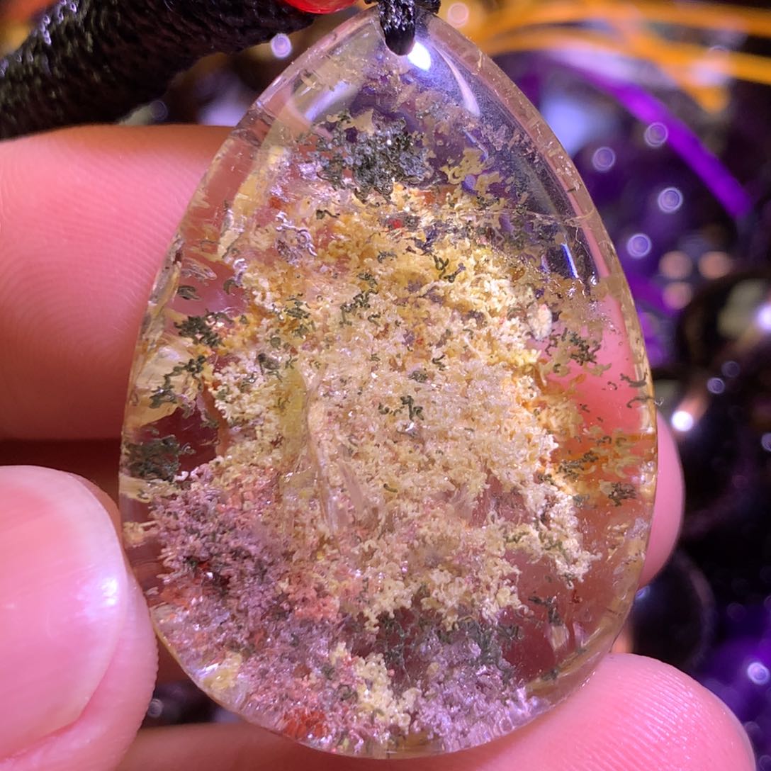 水晶颈饰未镶嵌我**向