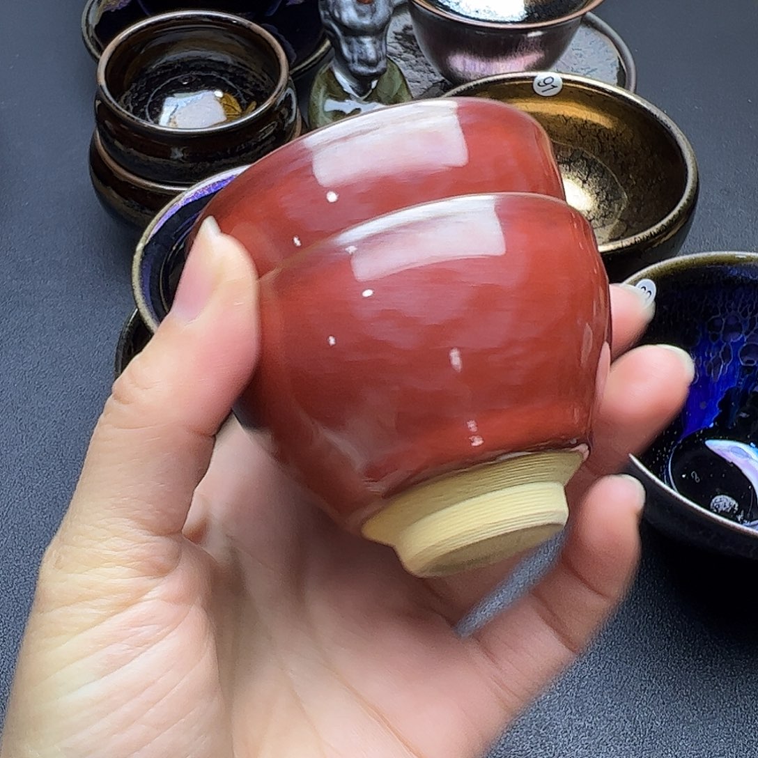 茶盏建窑建盏主人杯