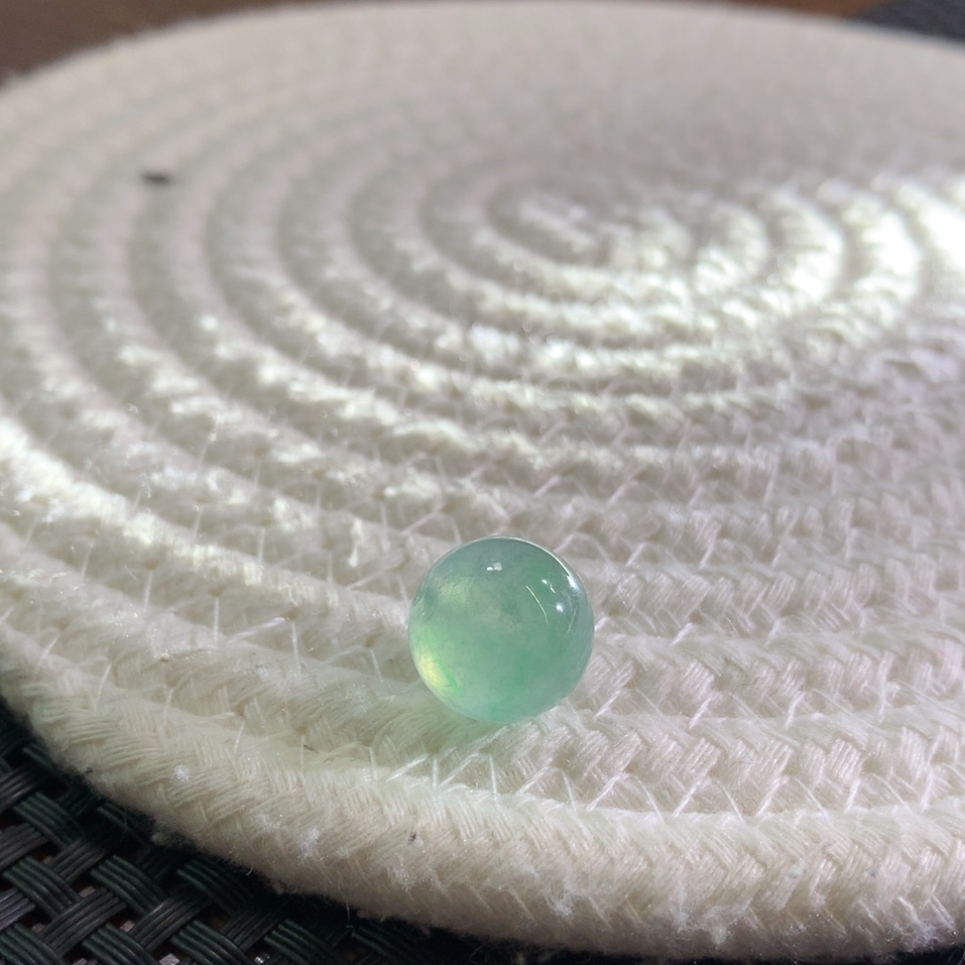 未镶嵌手串翡翠卡13冰阳绿