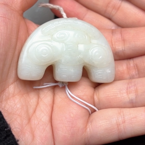 和田玉挂件未镶嵌