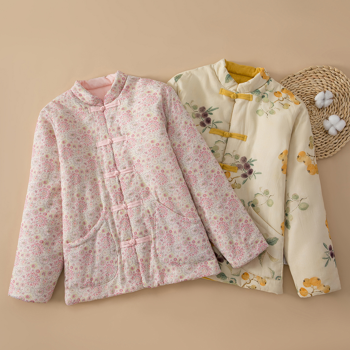 女士纯棉花新款家居贴身小棉袄修身棉衣内胆夹棉保暖内穿棉服冬装