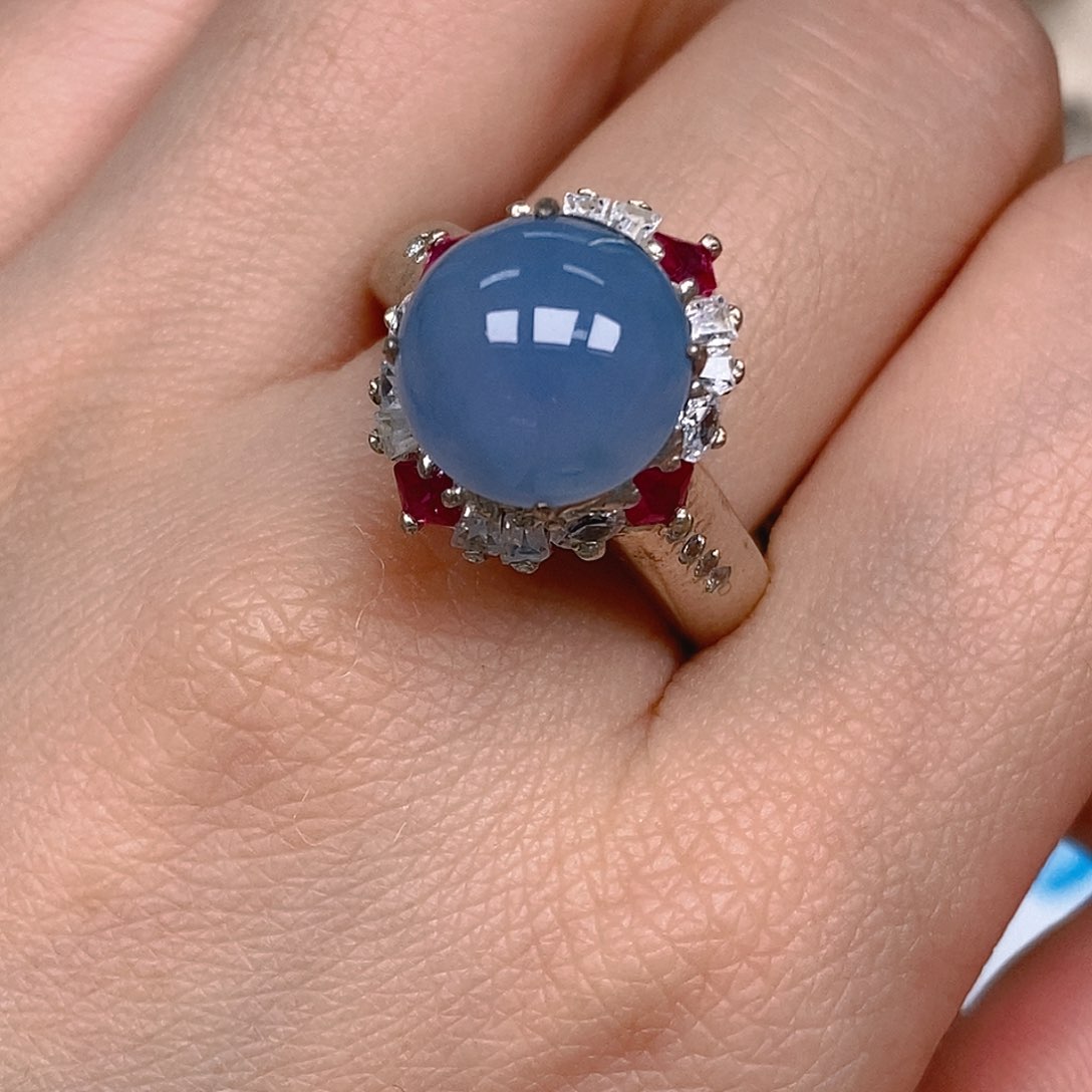 翡翠戒指未镶嵌翡翠