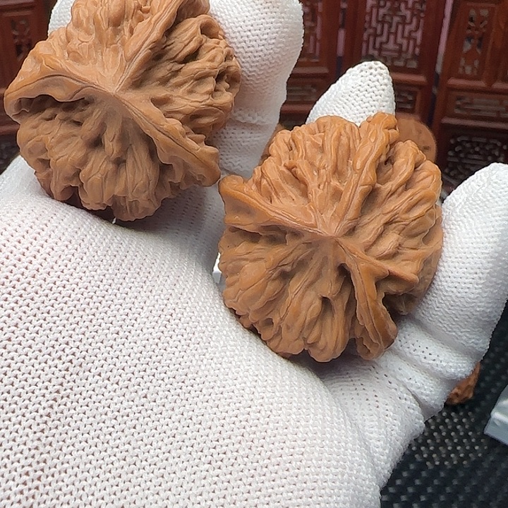 吊坠文玩核桃全品帝王三棱45尺异形