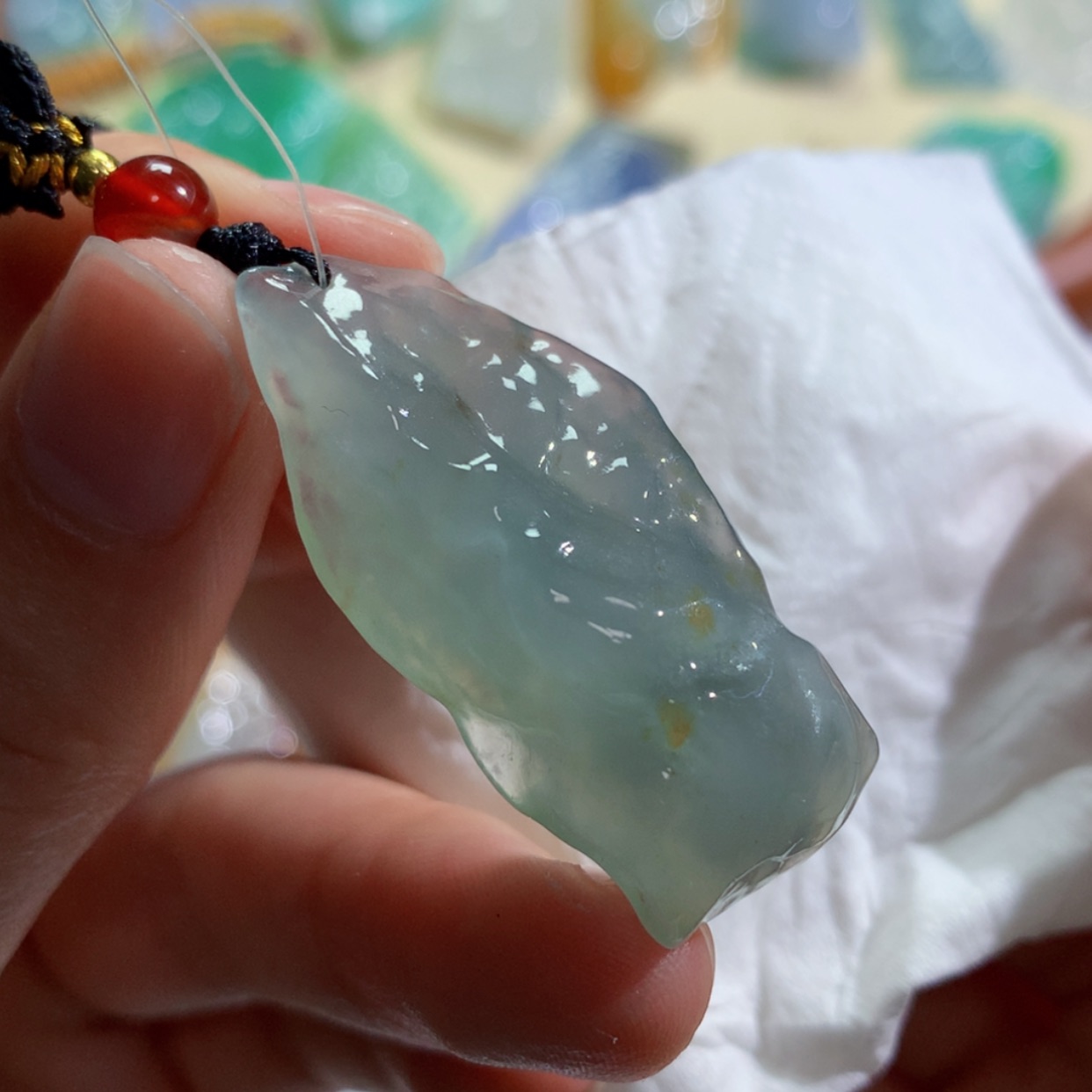 【闪购商品】翡翠吊坠(不含链)未镶嵌 4488