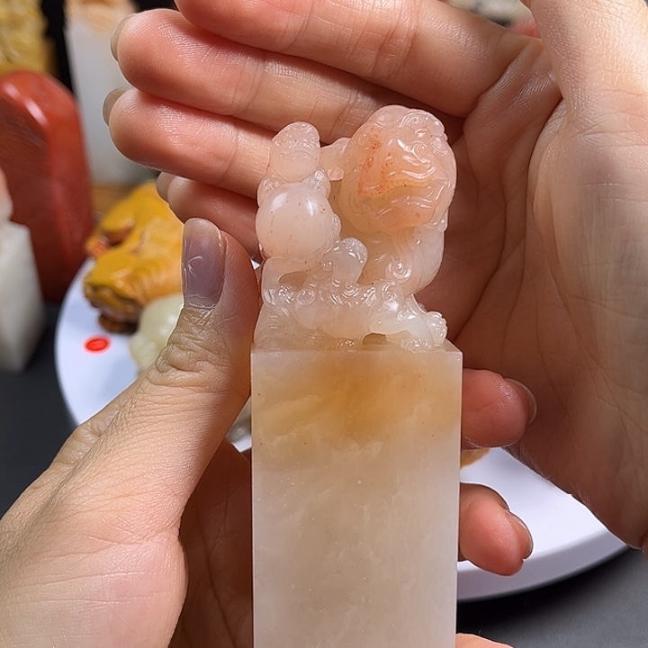 改***了寿山石精品印章章