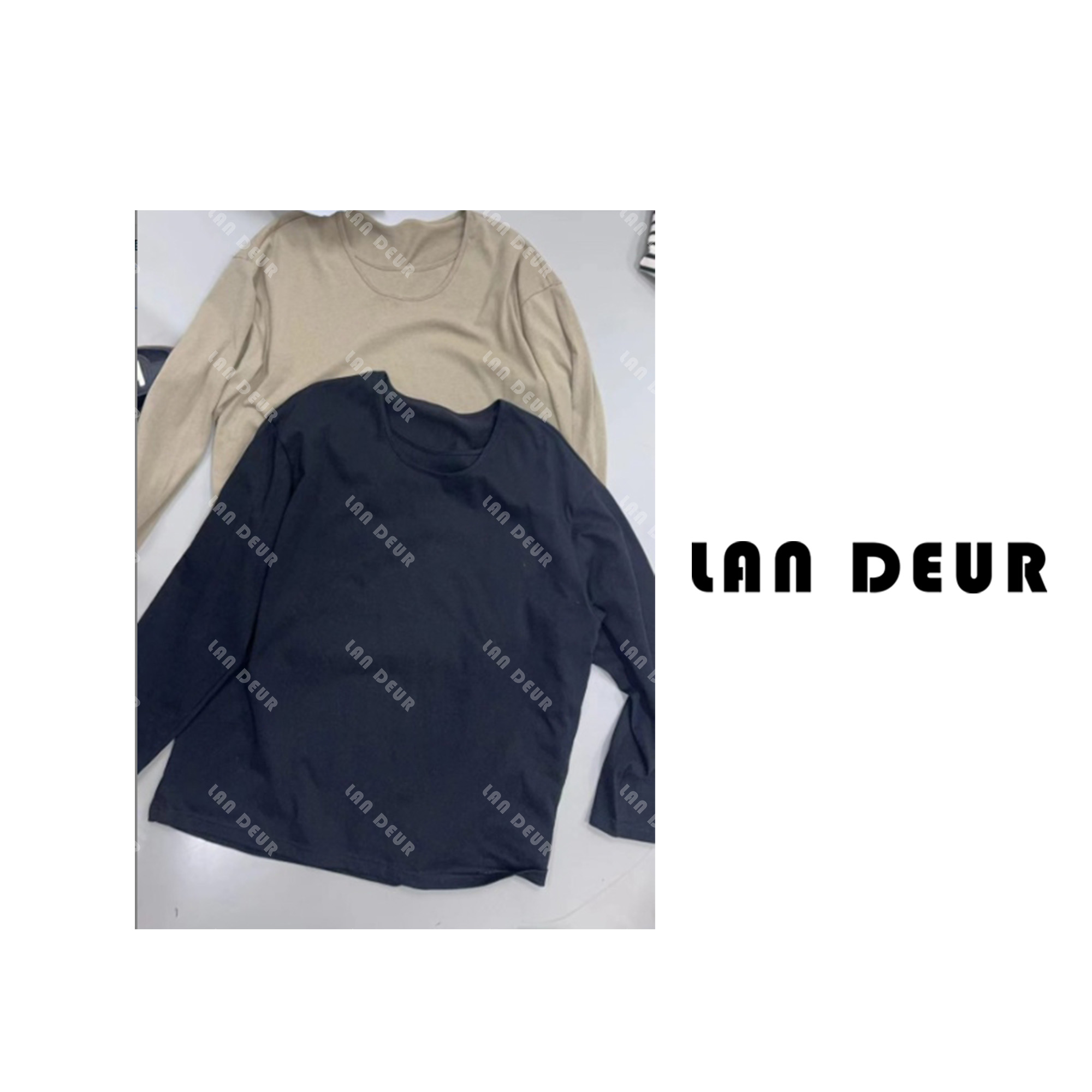 JIUJIU【空谷】早春韩版宽松T恤