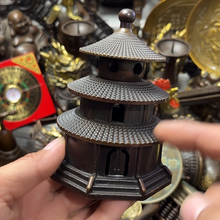 顺顺利利，铜器摆件