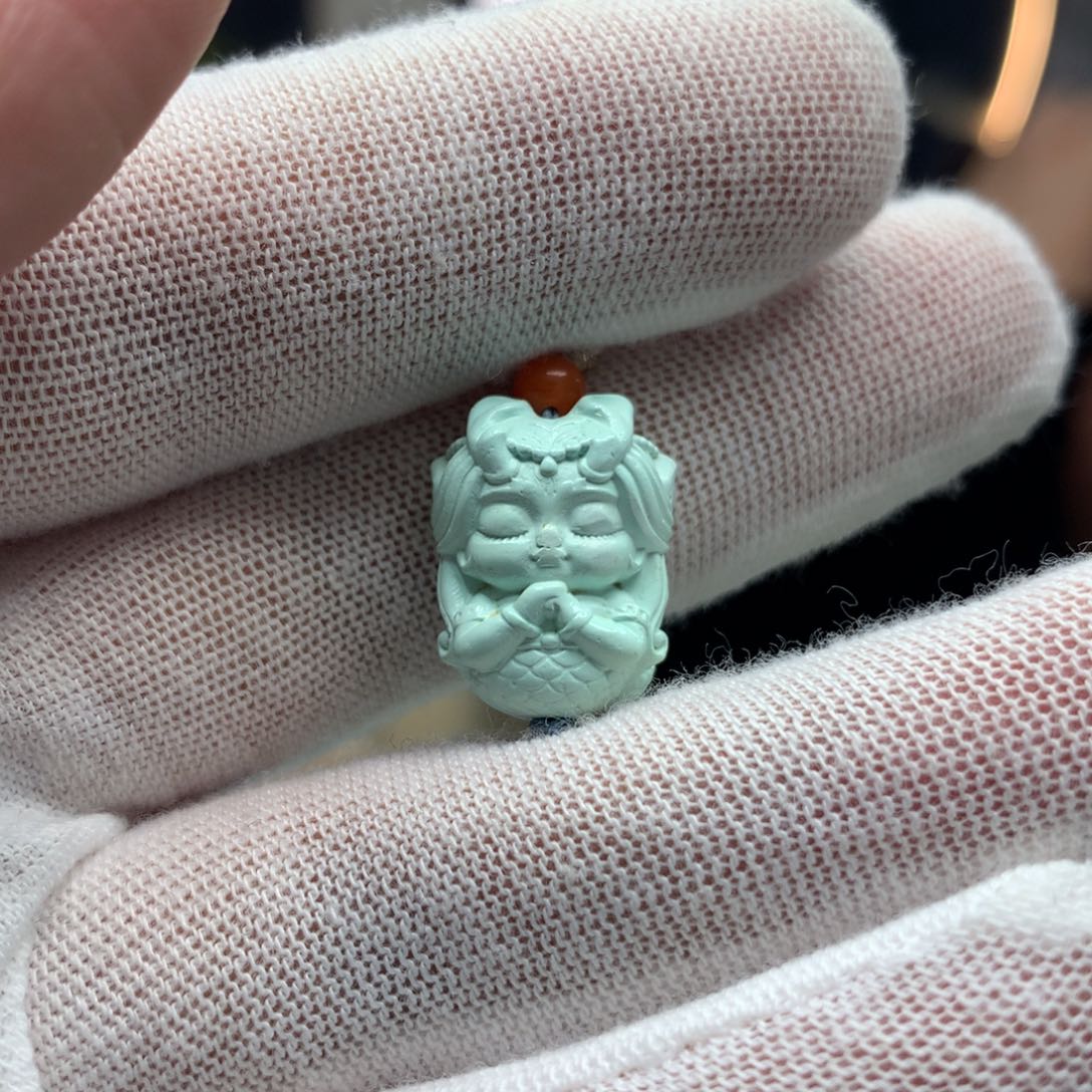 绿松石挂件未镶嵌