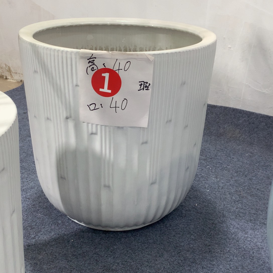 高温陶瓷花盆微瑕