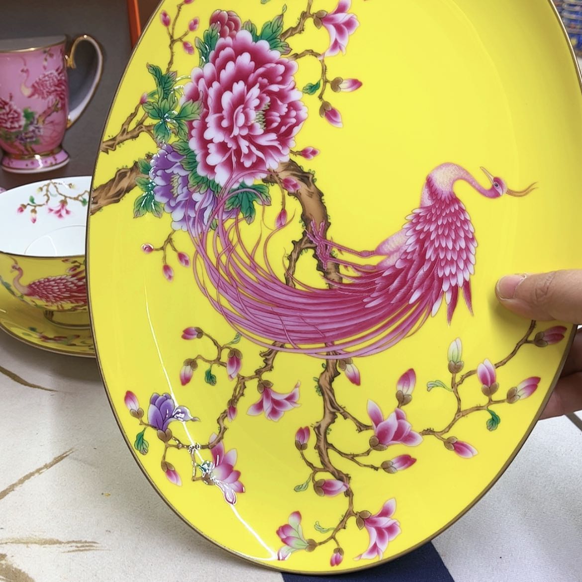 【闪购商品】骨瓷12英寸1。。。。。。。。