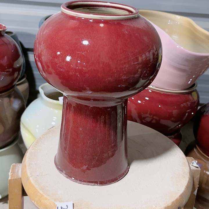 瓶口9高26无孔景德镇陶瓷学院瑕