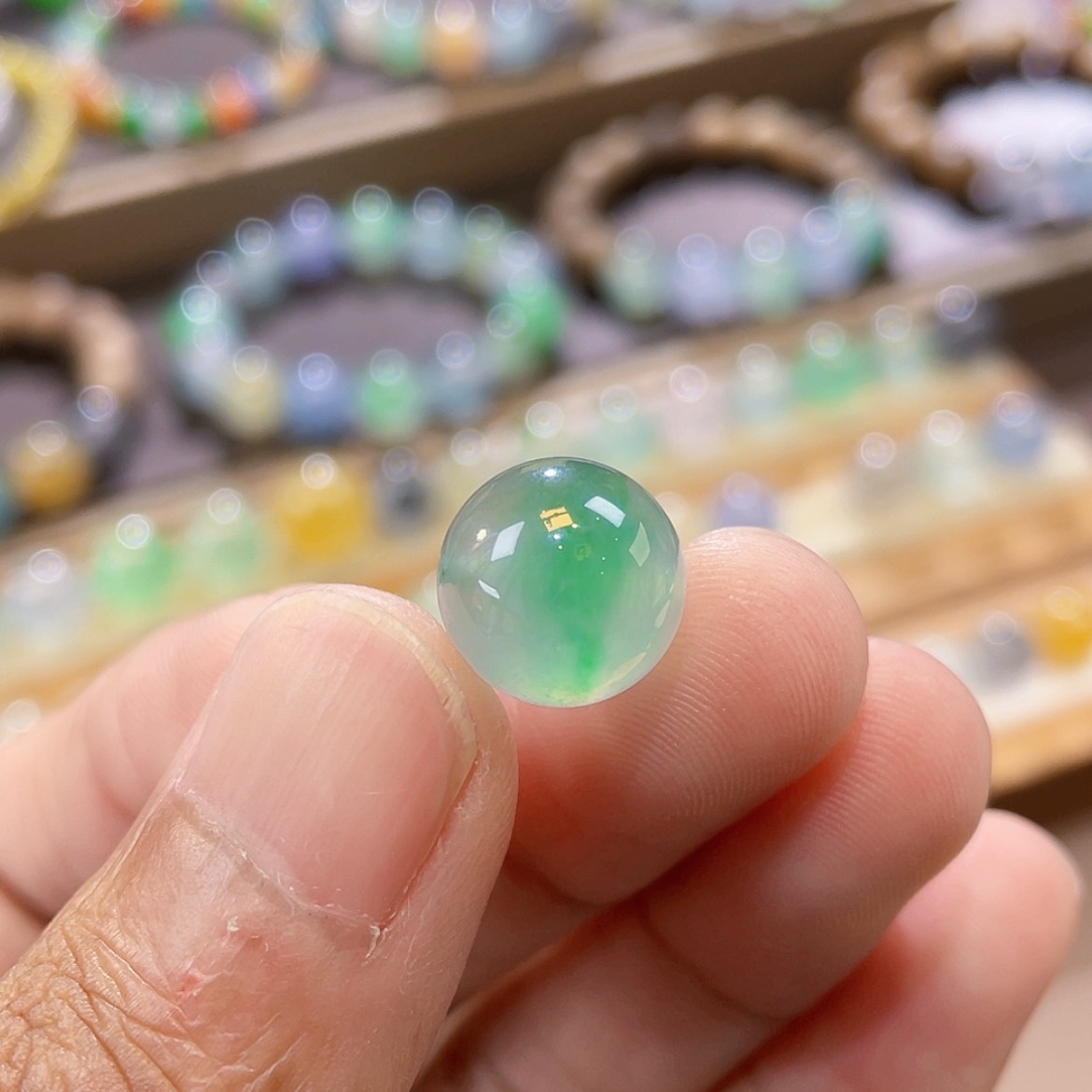 【闪购商品】未镶嵌手链翡翠卡12.2薄荷绿