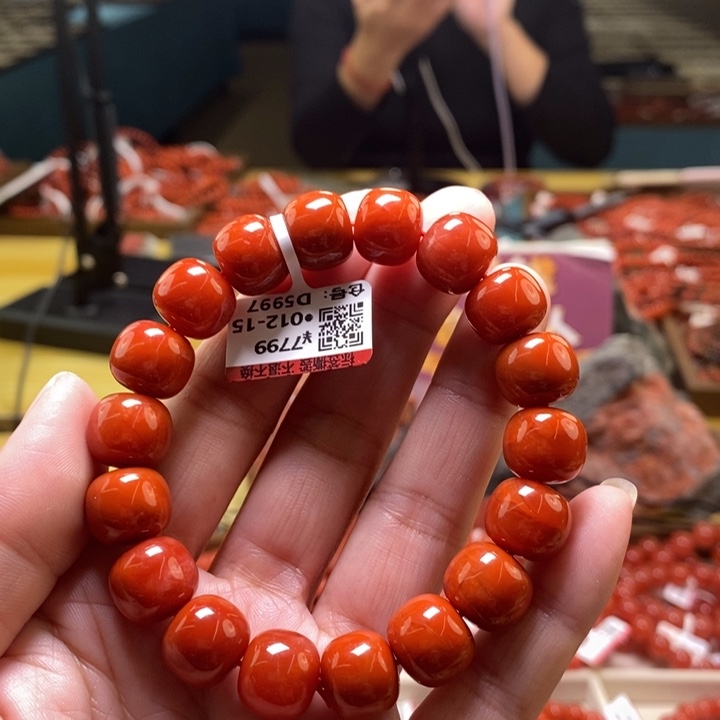 未镶嵌卡12+m南红玛瑙