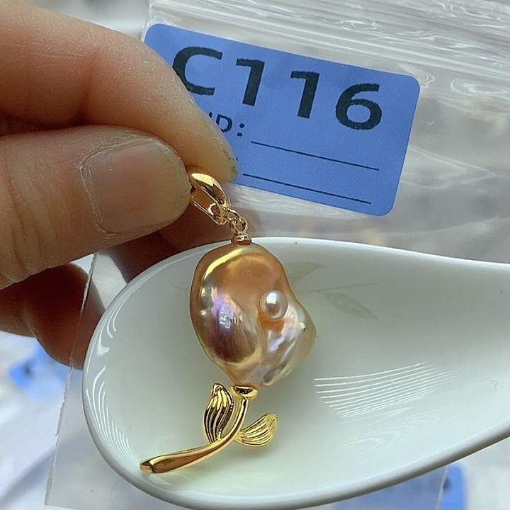 淡水珍珠颈饰未镶嵌