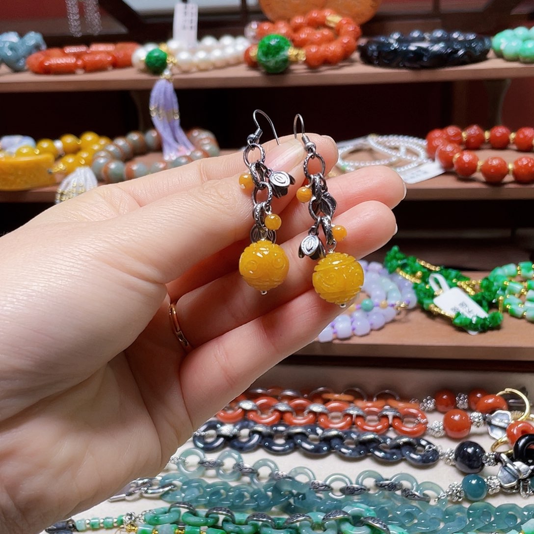 翡翠未镶嵌手链饰品