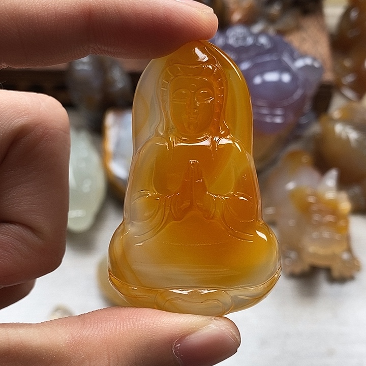 玛瑙/玉髓未镶嵌颈饰