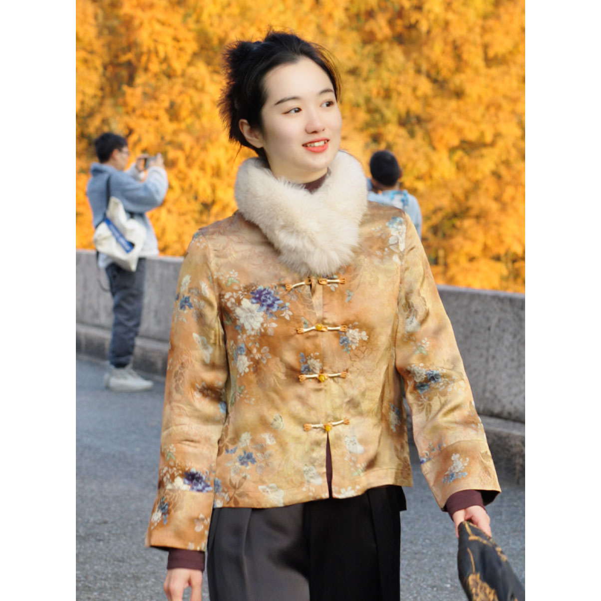 [焦糖花语]2025新中式国风秋季开衫外套上衣3290