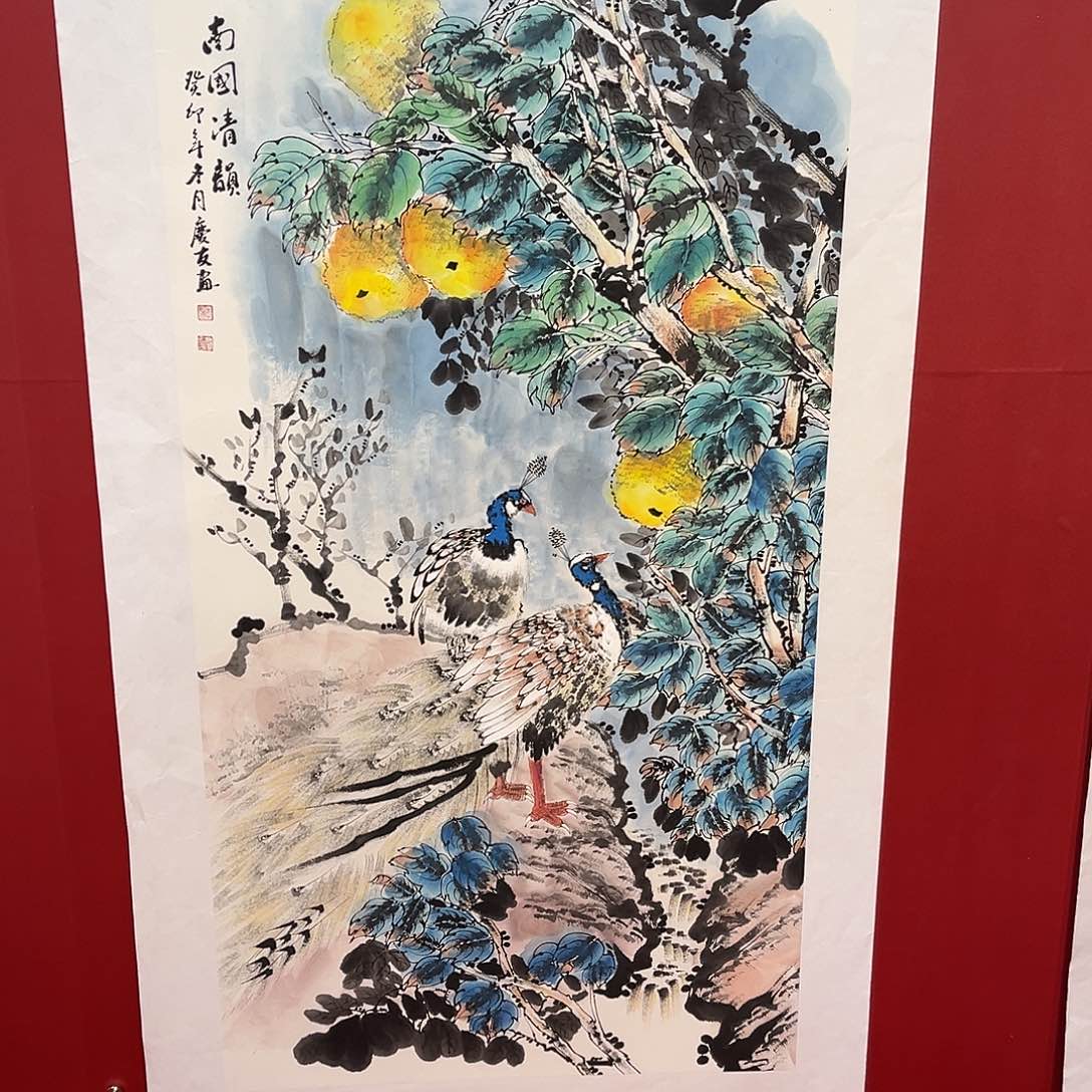 国画手绘国画作品