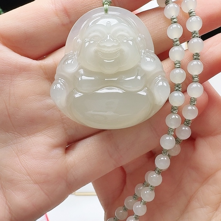 西***瓜和田玉未镶嵌颈饰