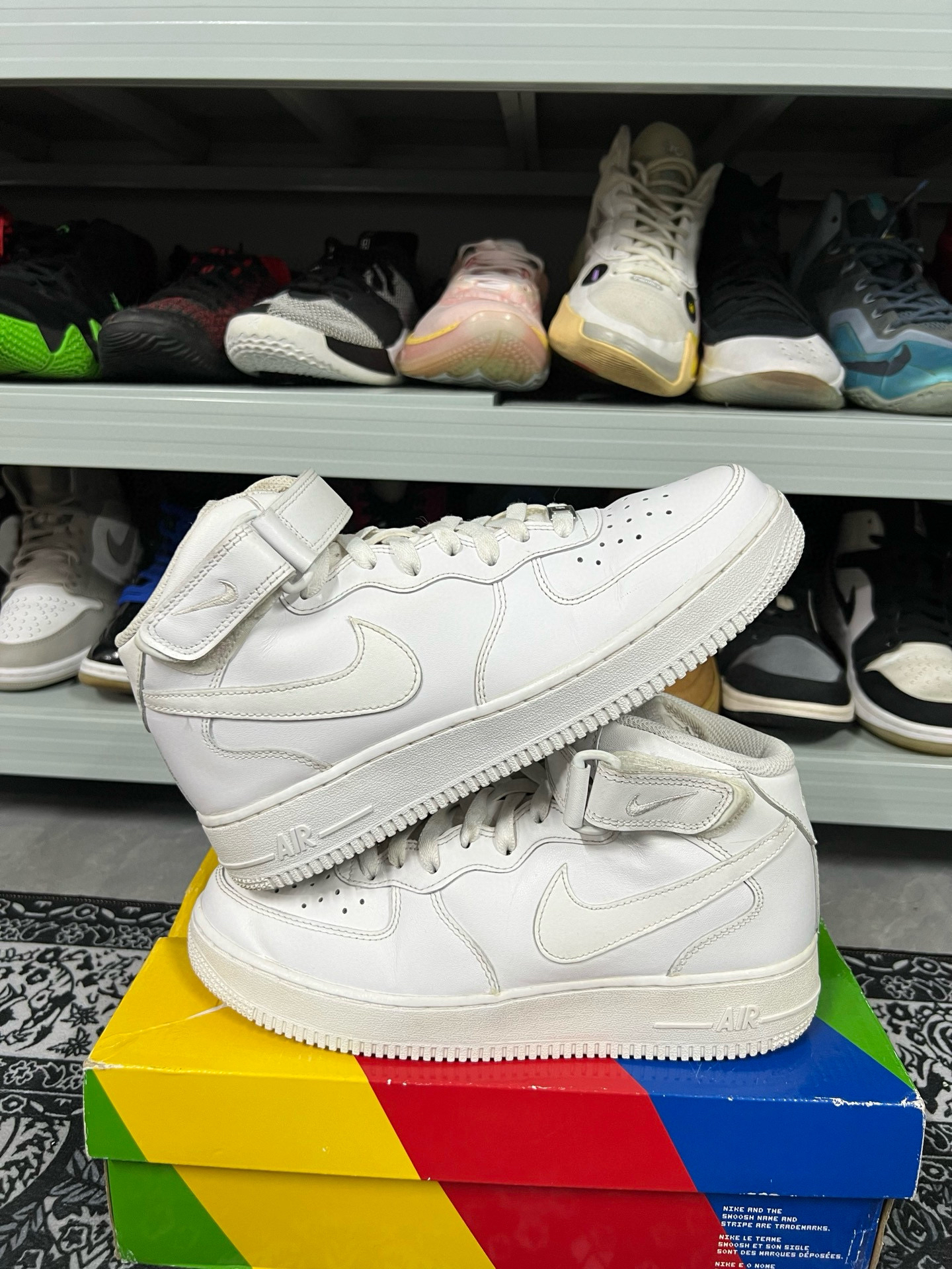 95新 maje 41码/af1纯白休闲鞋/二手正品