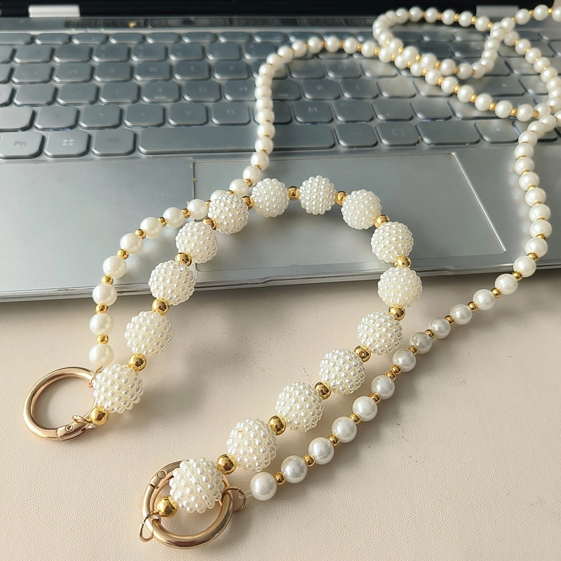 【宝老板】仙女风珍珠挂链手工DIY创意饰品