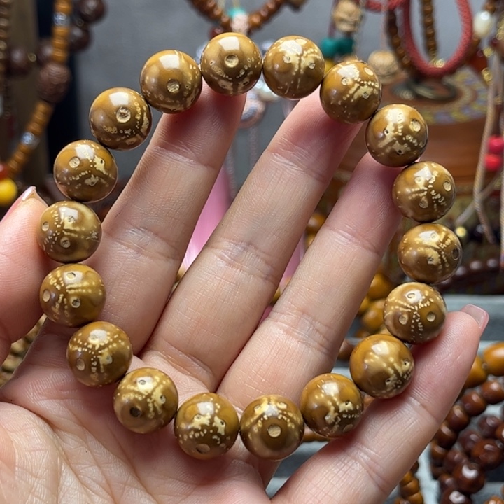 紫金鼠手串花鼠单圈