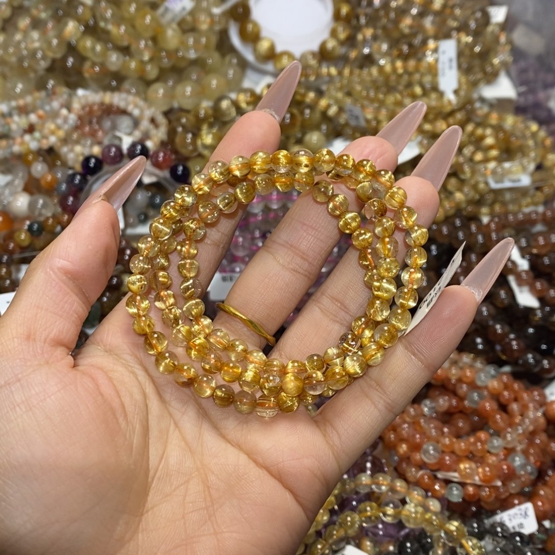 水晶手链未镶嵌手链