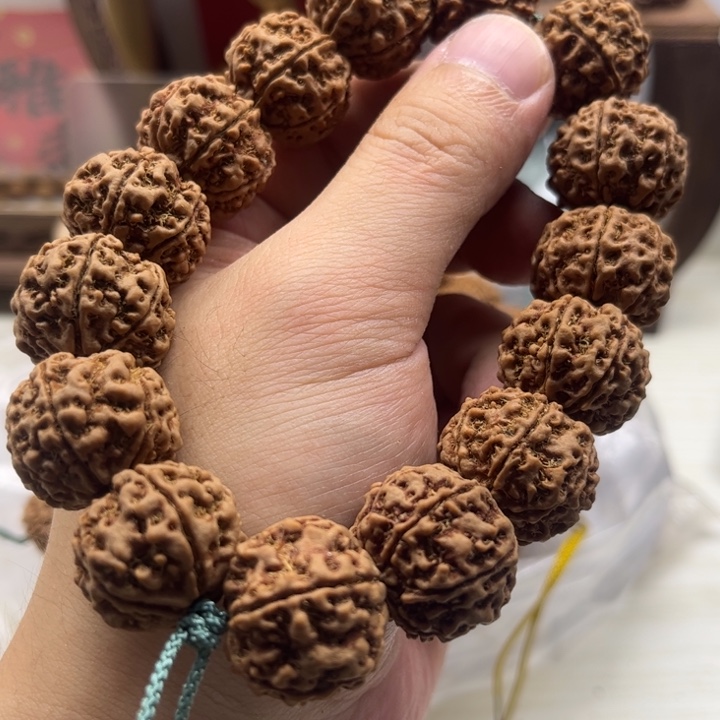 金刚菩提手串22粗筋原生态六瓣精品
