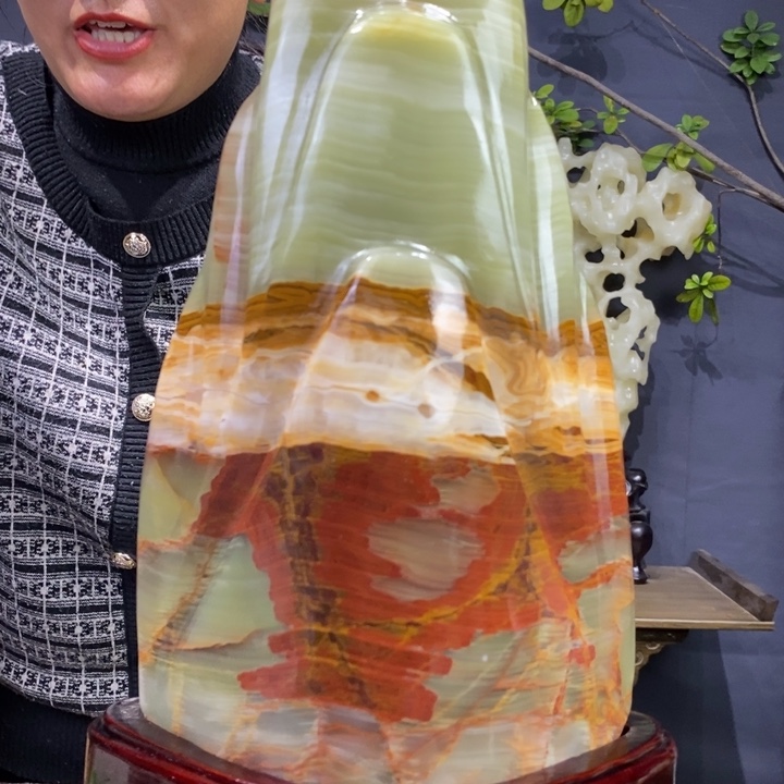 石材精品古青石摆件