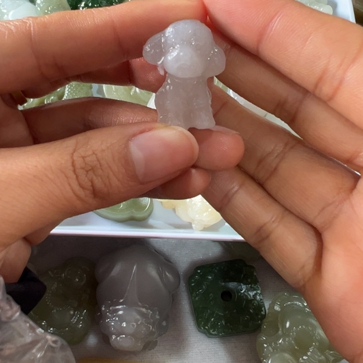 和田玉吊坠(不含链)未镶嵌