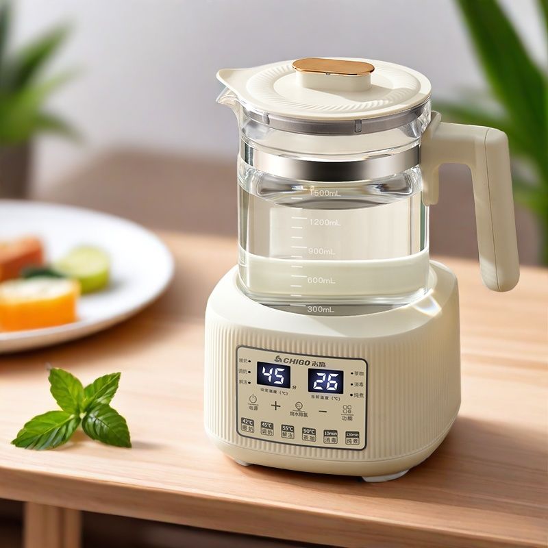 志高养生壶家用加厚玻璃全自动电热水壶母婴恒温壶办公室花茶果茶