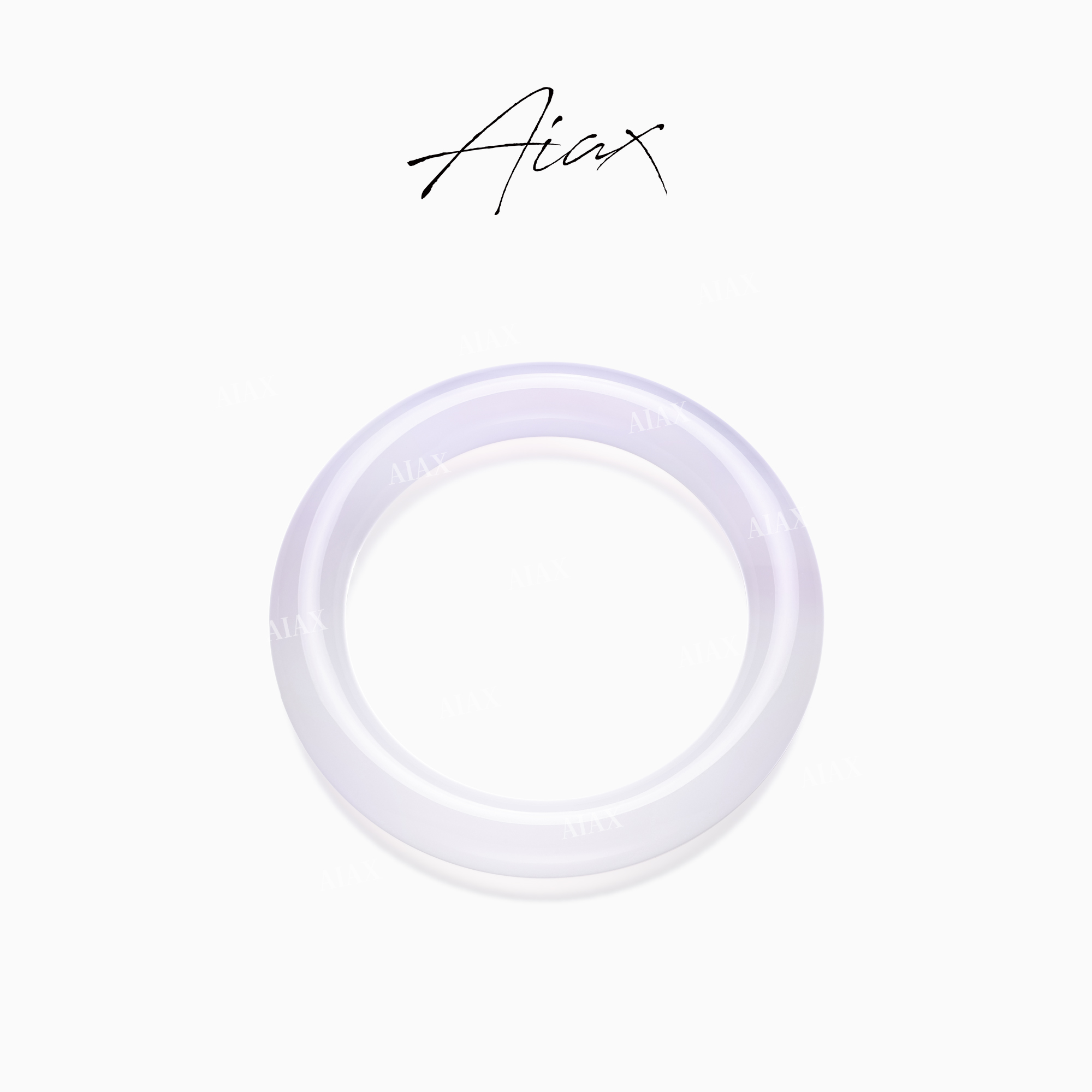 AIAX 镀K金 【官方正品】国潮美人条气质紫罗兰手镯TSS7568