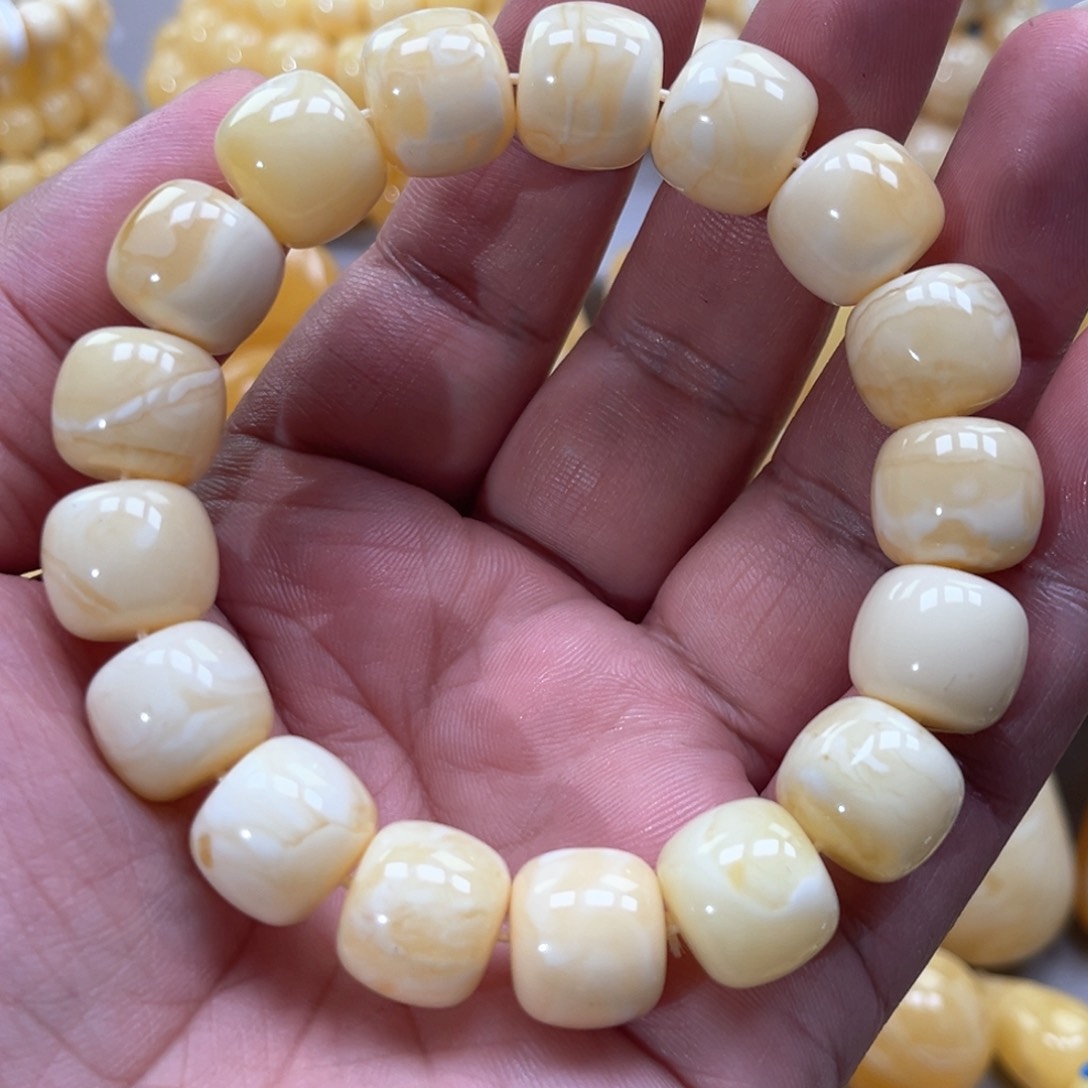 琥珀手链未镶嵌海**海手串