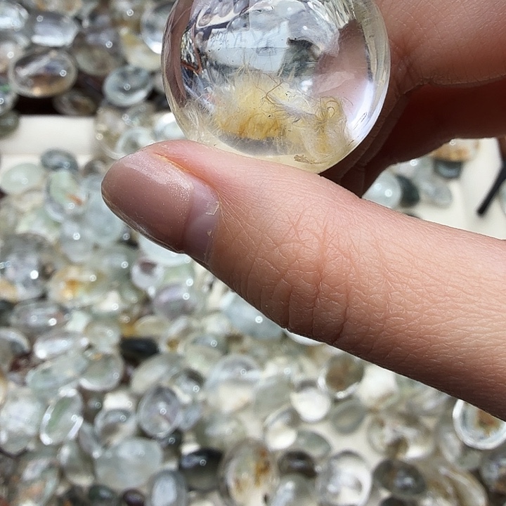 a****水晶珠宝半成品未镶嵌
