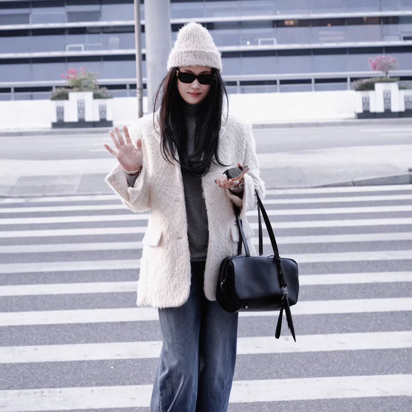 泡菜新款MUTE秋冬宽松高领长袖打底T恤舒适百搭