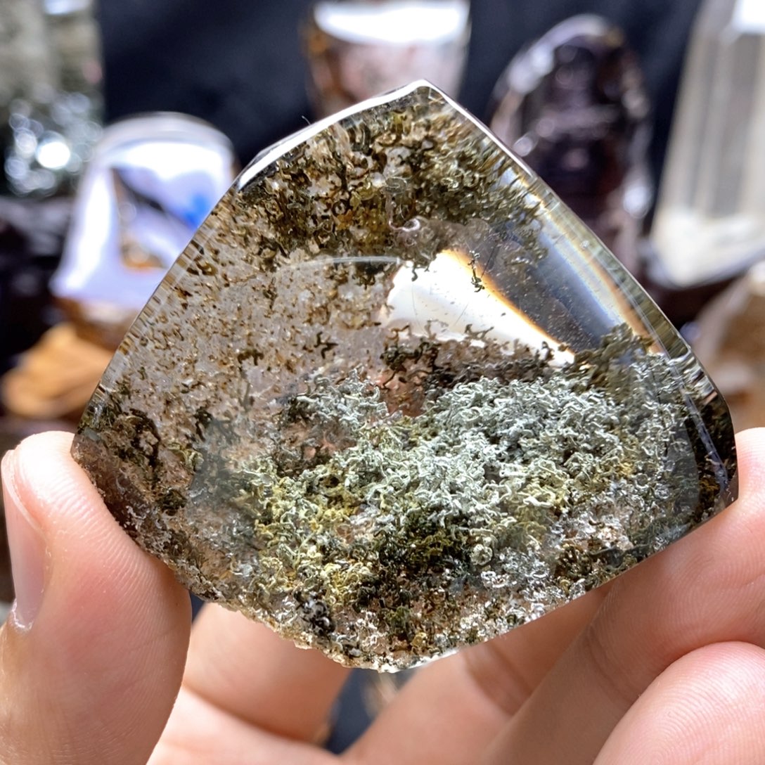 水晶未镶嵌车挂水晶