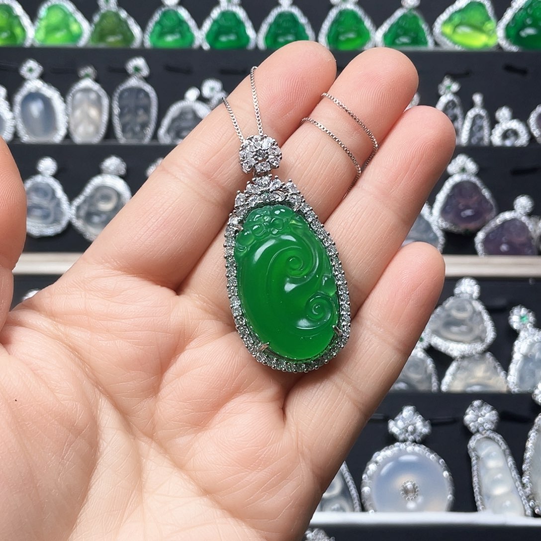 玛瑙/玉髓颈饰合金