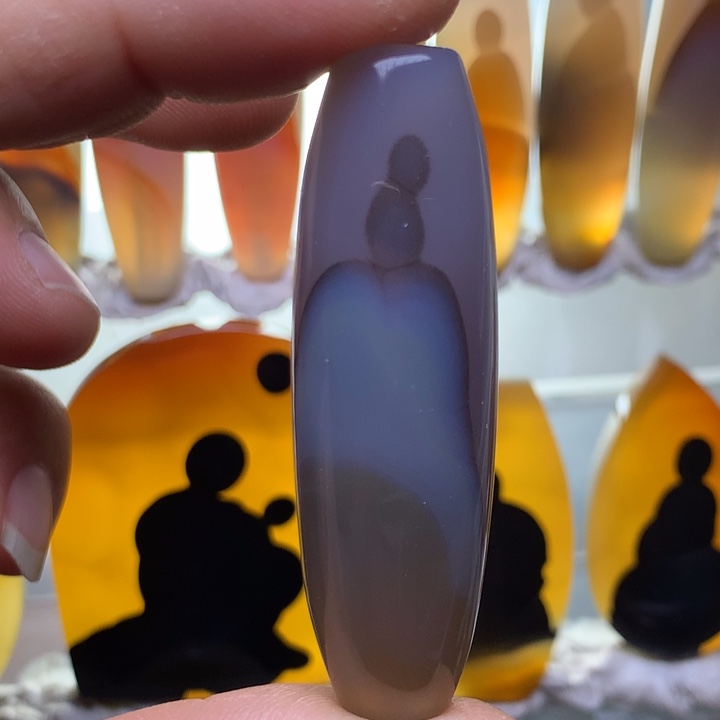 玛瑙/玉髓颈饰未镶嵌134