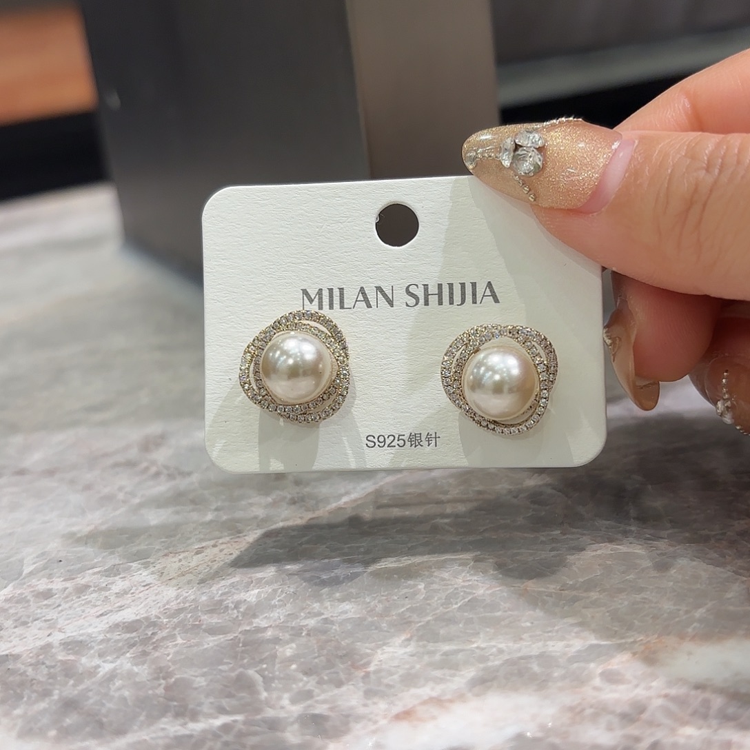 铜合金925银耳钉的