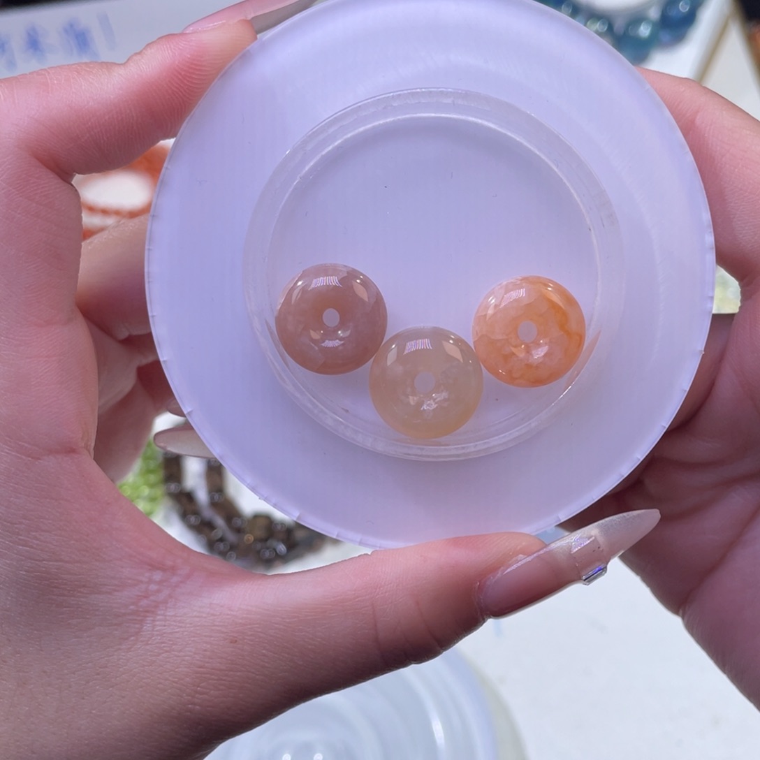 未镶嵌手链水晶平安扣