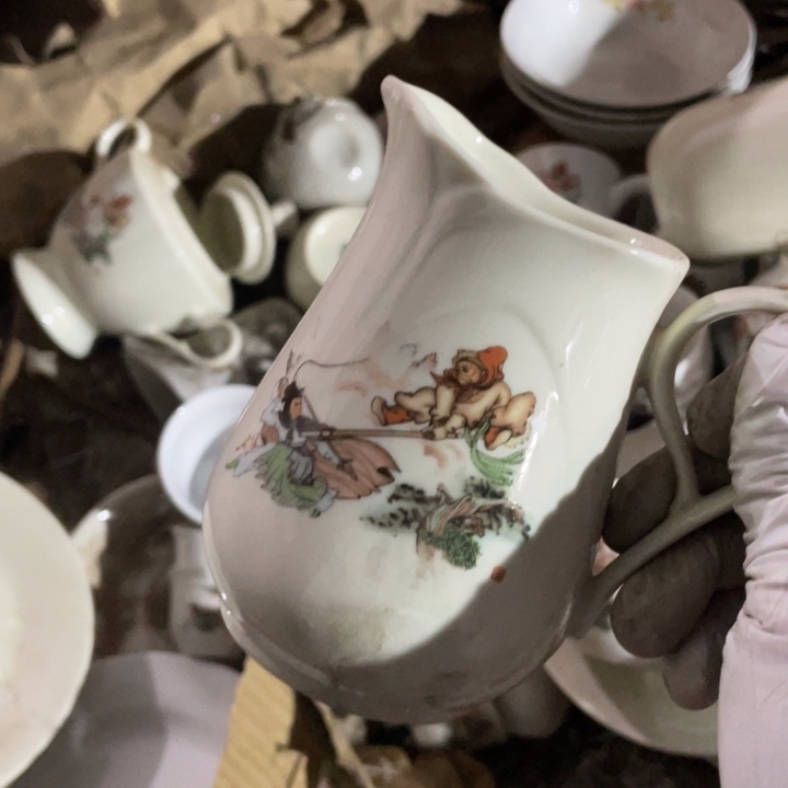 紫砂茶叶罐陶瓷艺术摆件