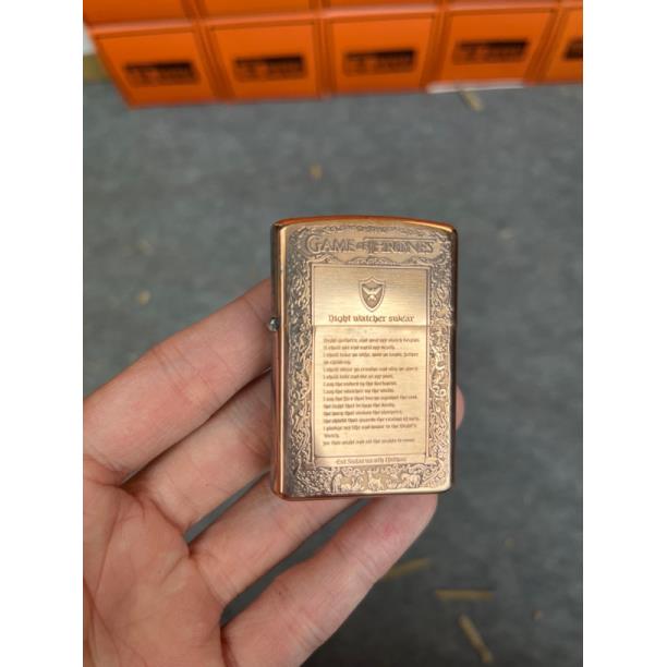 煤油打火机复古冰与火个性创意节日礼物ZT-042B