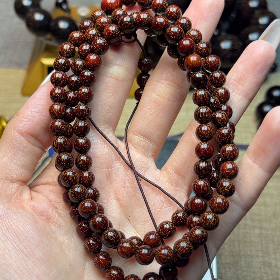 檀香紫檀（小叶紫檀）0.6✖️108爆星